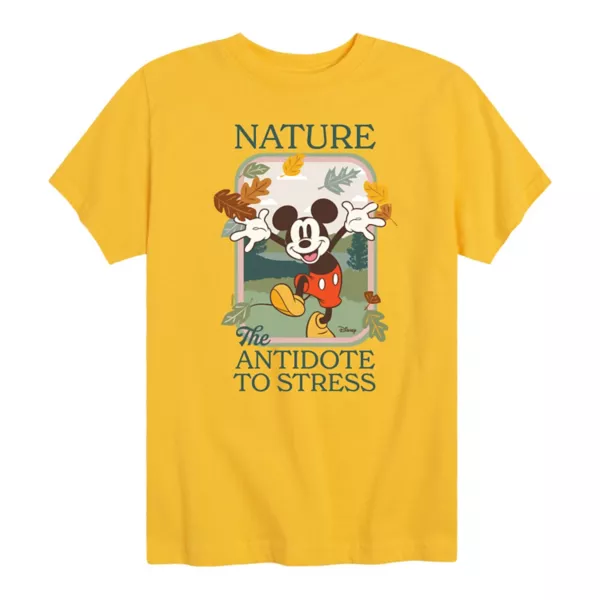 Футболка с принтом «Микки Маус» для мальчиков 8-20 лет «Природа — лучшее лекарство от стресса» Disney, желтый
Футболка с принтом «Микки Маус» для мальчиков 8-20 лет «Природа — лучшее лекарство от стресса» Disney, желтый