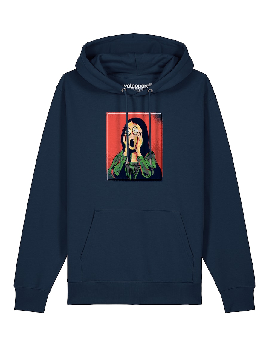 Толстовка Watapparel Mona Lisa Scream, темно-синий
Толстовка Watapparel Mona Lisa Scream, темно-синий