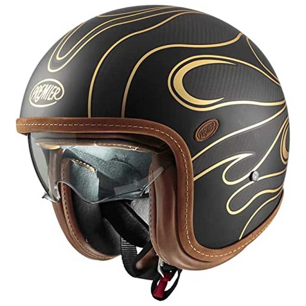 Открытый шлем Premier Helmets 23 VintagePlatin Ed. Carbon FR BM 22.06, черный
Открытый шлем Premier Helmets 23 VintagePlatin Ed. Carbon FR BM 22.06, черный