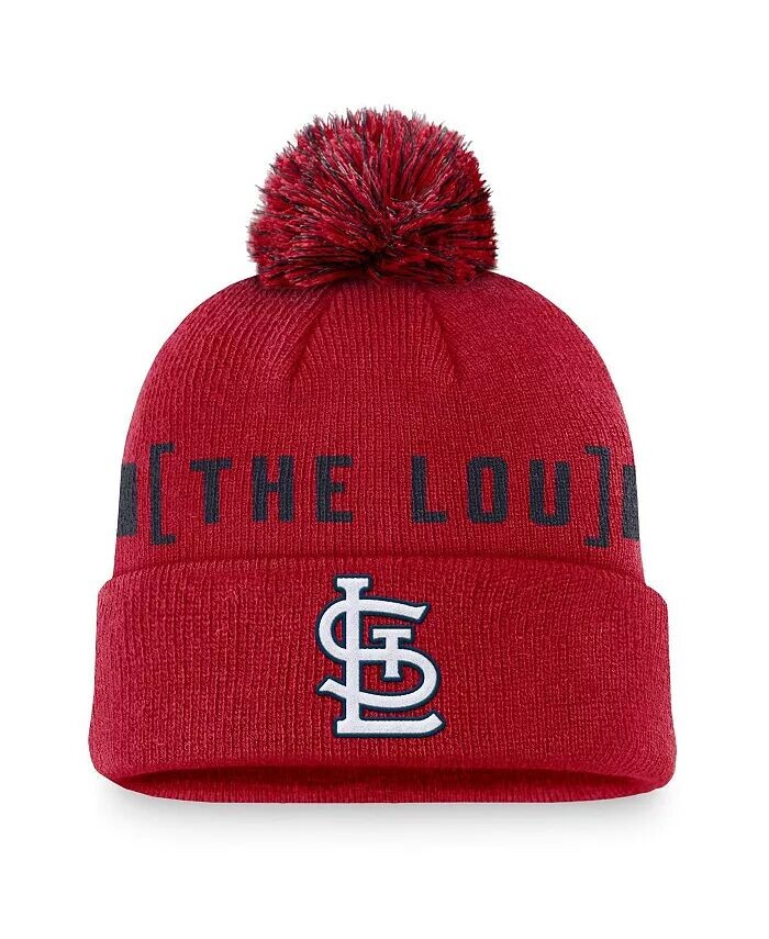 Мужская красная вязаная шапка с манжетами и помпоном St. Louis Cardinals Hometown Nike, красный
Мужская красная вязаная шапка с манжетами и помпоном St. Louis Cardinals Hometown Nike, красный