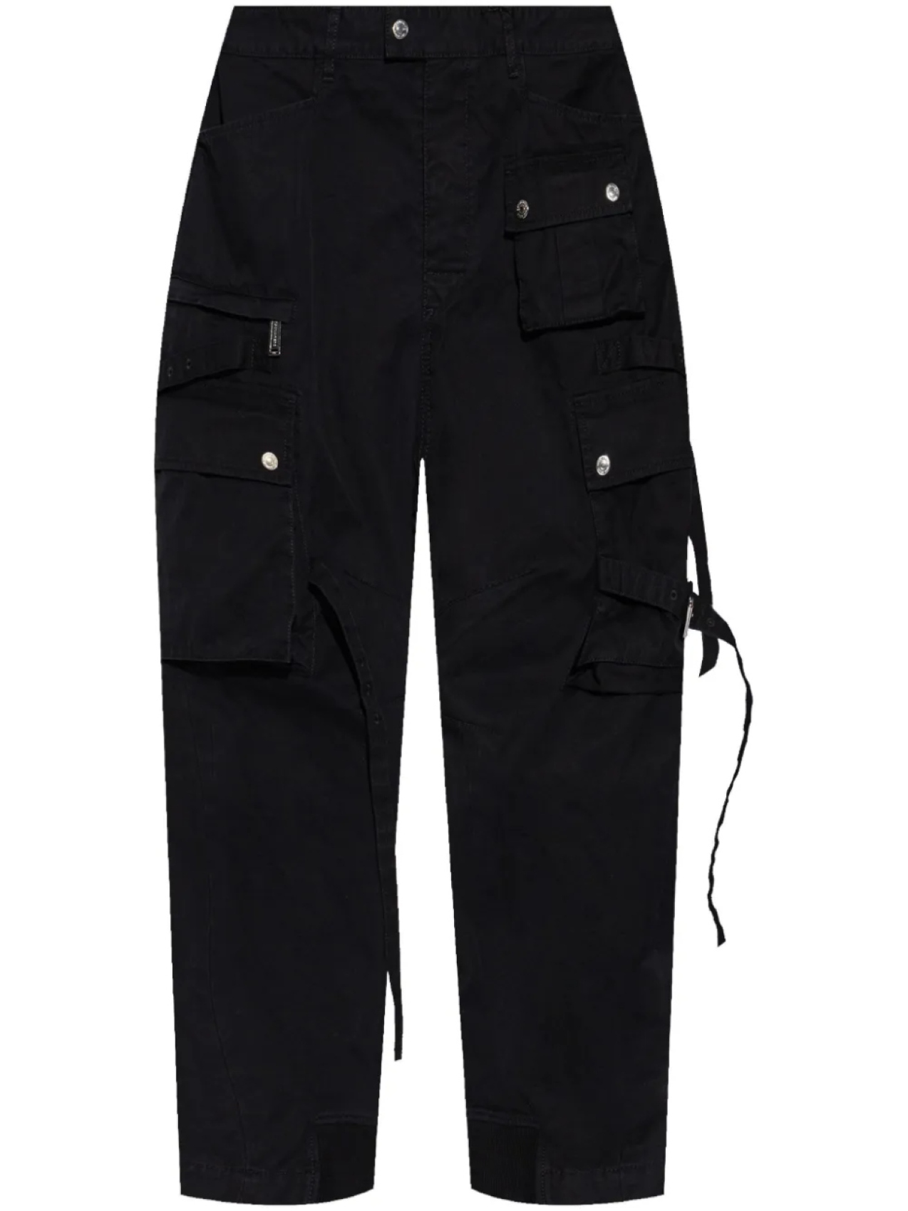 Брюки карго DSQUARED2, черный 
Брюки карго DSQUARED2, черный