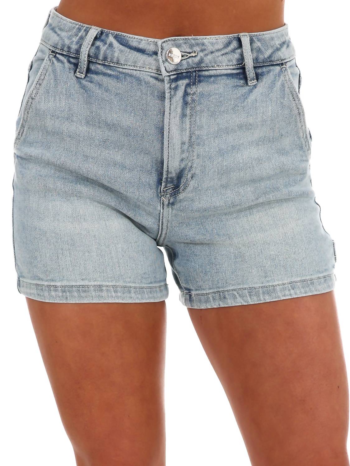 Время отдыха Шорты с высокой посадкой в светлом оттенке RISEN, Light
Время отдыха Шорты с высокой посадкой в светлом оттенке RISEN, Light