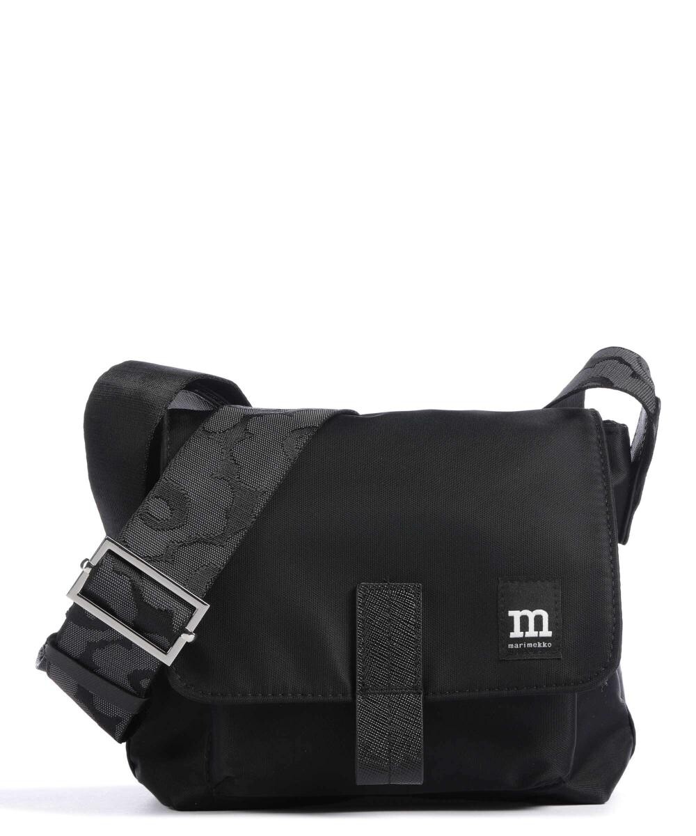Твердая сумка через плечо из полиамида Marimekko, черный
Твердая сумка через плечо из полиамида Marimekko, черный