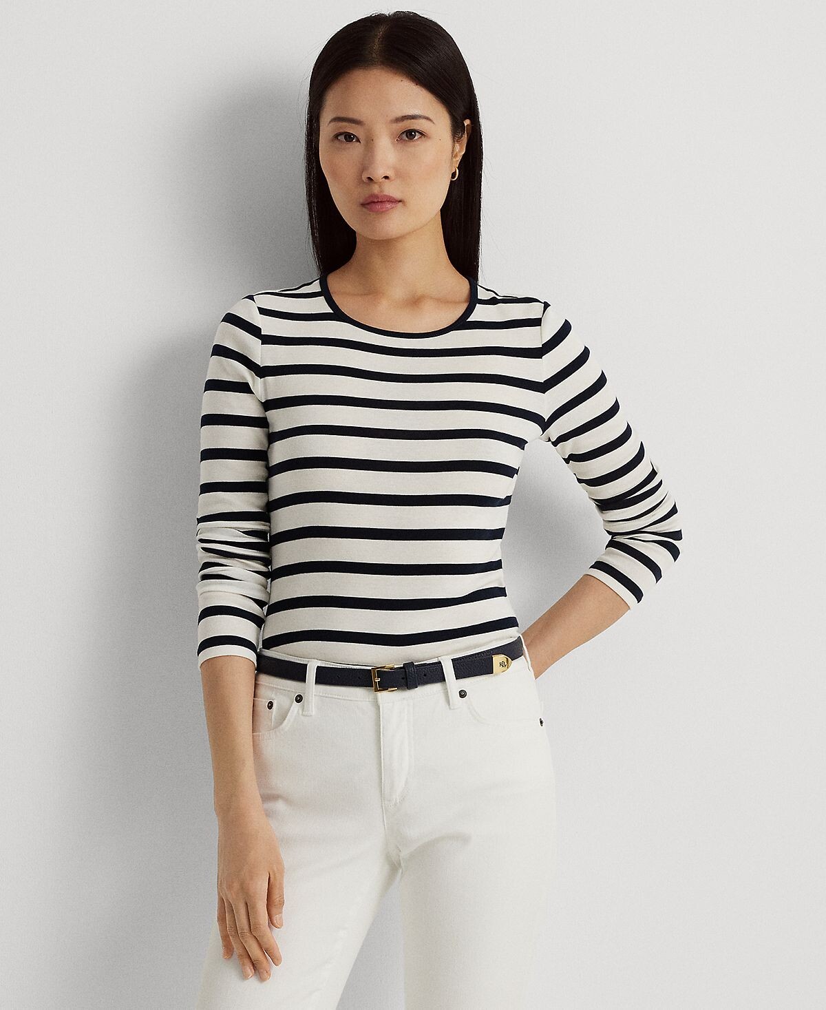 Эластичная футболка с длинными рукавами Lauren Ralph Lauren
Эластичная футболка с длинными рукавами Lauren Ralph Lauren