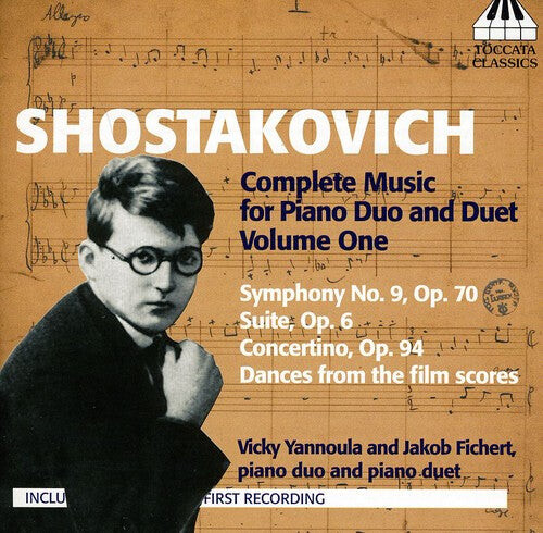 CD диск Shostakovich / Yannoula / Fichert: Complete Music for Piano Duo & Duet 1
CD диск Shostakovich / Yannoula / Fichert: Complete Music for Piano Duo & Duet 1