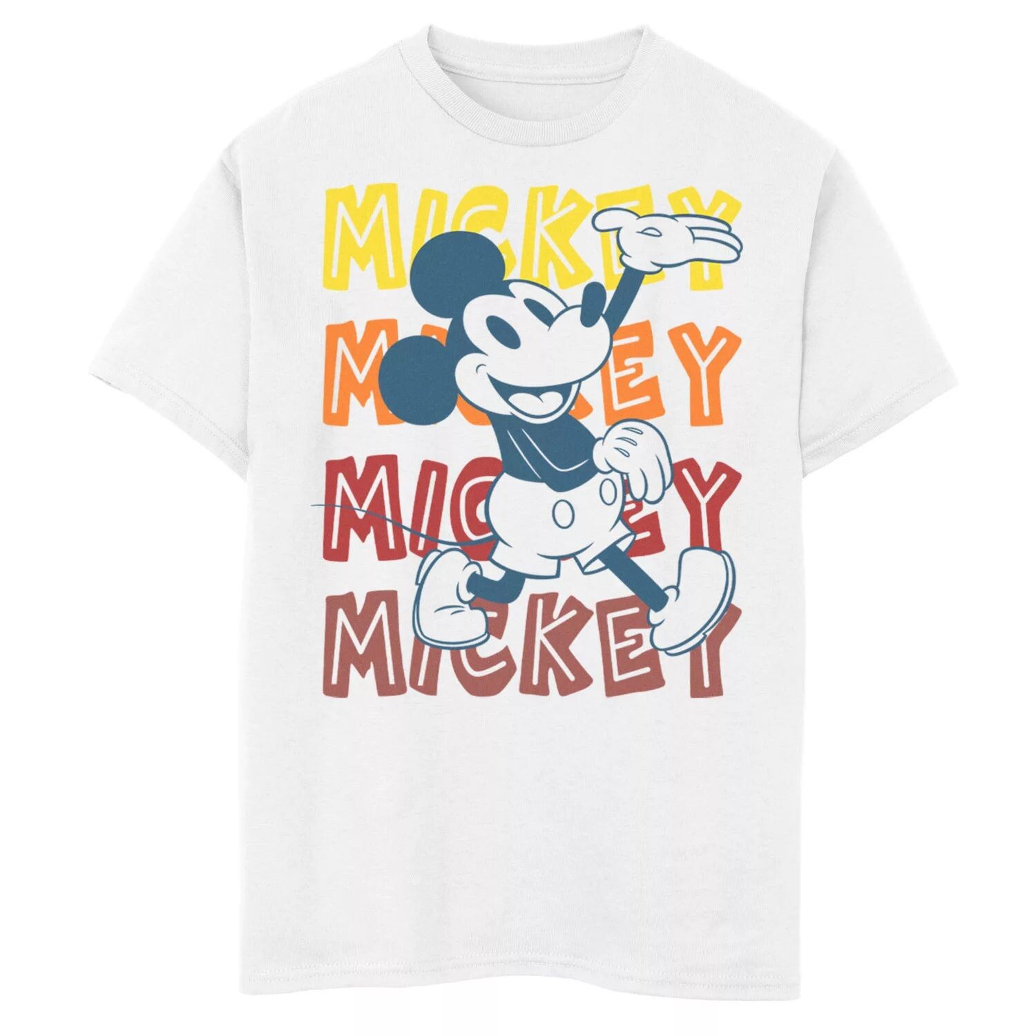 Футболка с градиентом и рисунком Микки Мауса для мальчиков 8–20 лет Disney's с портретом и графикой Disney
Футболка с градиентом и рисунком Микки Мауса для мальчиков 8–20 лет Disney's с портретом и графикой Disney
