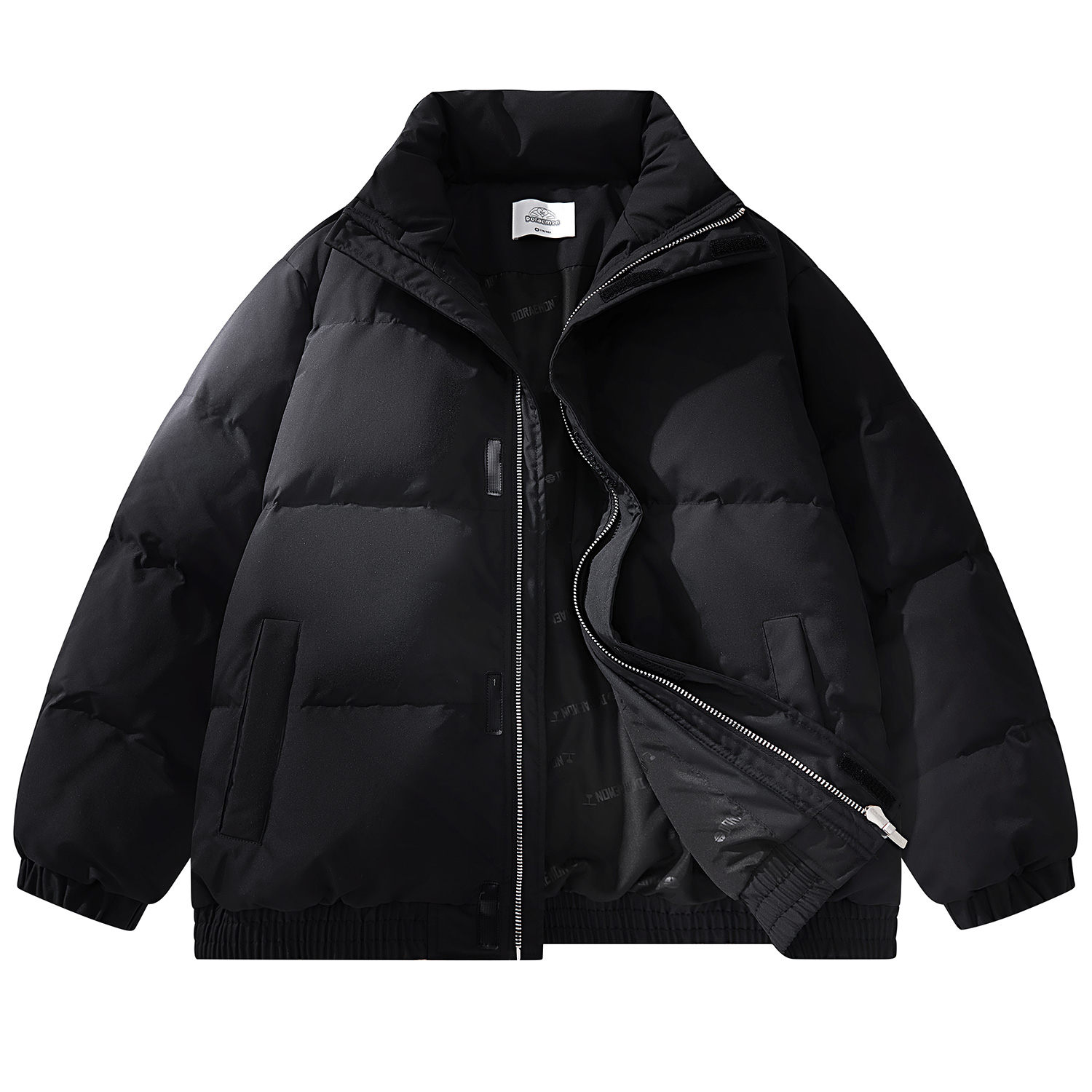 Doraemon Зимняя пуховая куртка Unisex, Black (Windproof Lapel)
Doraemon Зимняя пуховая куртка Unisex, Black (Windproof Lapel)