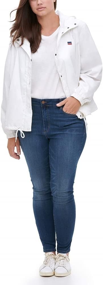 Женская ветровка-дождевик Levi's в стиле ретро с капюшоном, белый
Женская ветровка-дождевик Levi's в стиле ретро с капюшоном, белый
