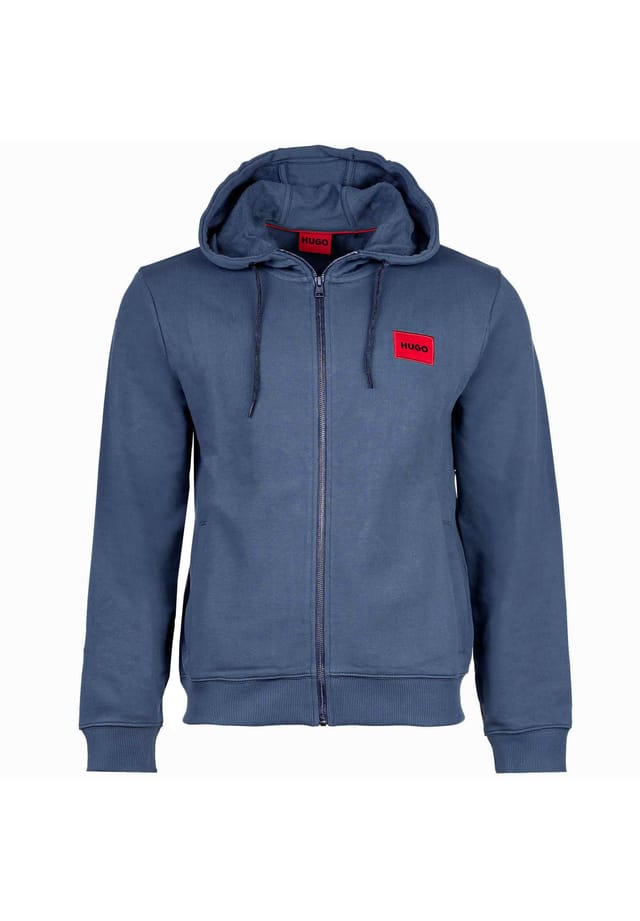 Толстовка - daple212 - толстовка с капюшоном на молнии из хлопчатобумажной махровой ткани Hugo, синий
Толстовка - daple212 - толстовка с капюшоном на молнии из хлопчатобумажной махровой ткани Hugo, синий