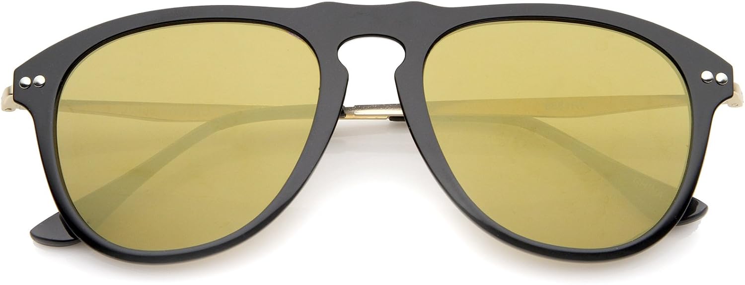 Солнцезащитные очки-авиаторы zeroUV в современном стиле с оправой в форме замочной скважины, роговой оправой и цветными зеркальными линзами, диаметр линз 53 мм, Black-gold / Gold Mirror
Солнцезащитные очки-авиаторы zeroUV в современном стиле с оправой в форме замочной скважины, роговой оправой и цветными зеркальными линзами, диаметр линз 53 мм, Black-gold / Gold Mirror