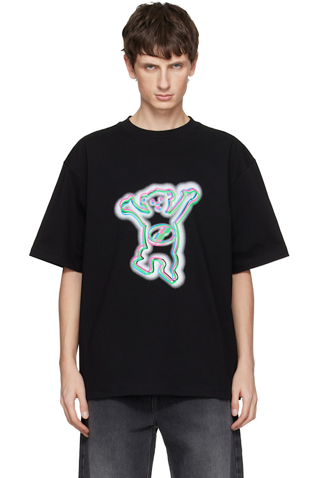 Яркая футболка с принтом в виде плюшевого мишки We11Done, черный
Яркая футболка с принтом в виде плюшевого мишки We11Done, черный