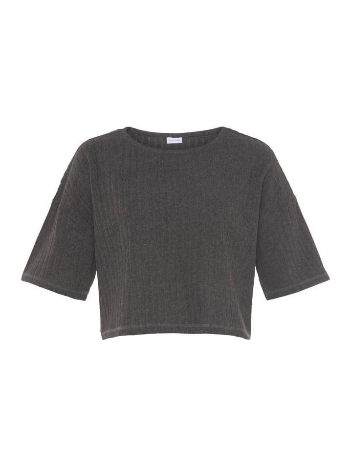 Рубашка с рукавами 3/4 цвета антрацитовый меланж LASCANA
Рубашка с рукавами 3/4 цвета антрацитовый меланж LASCANA