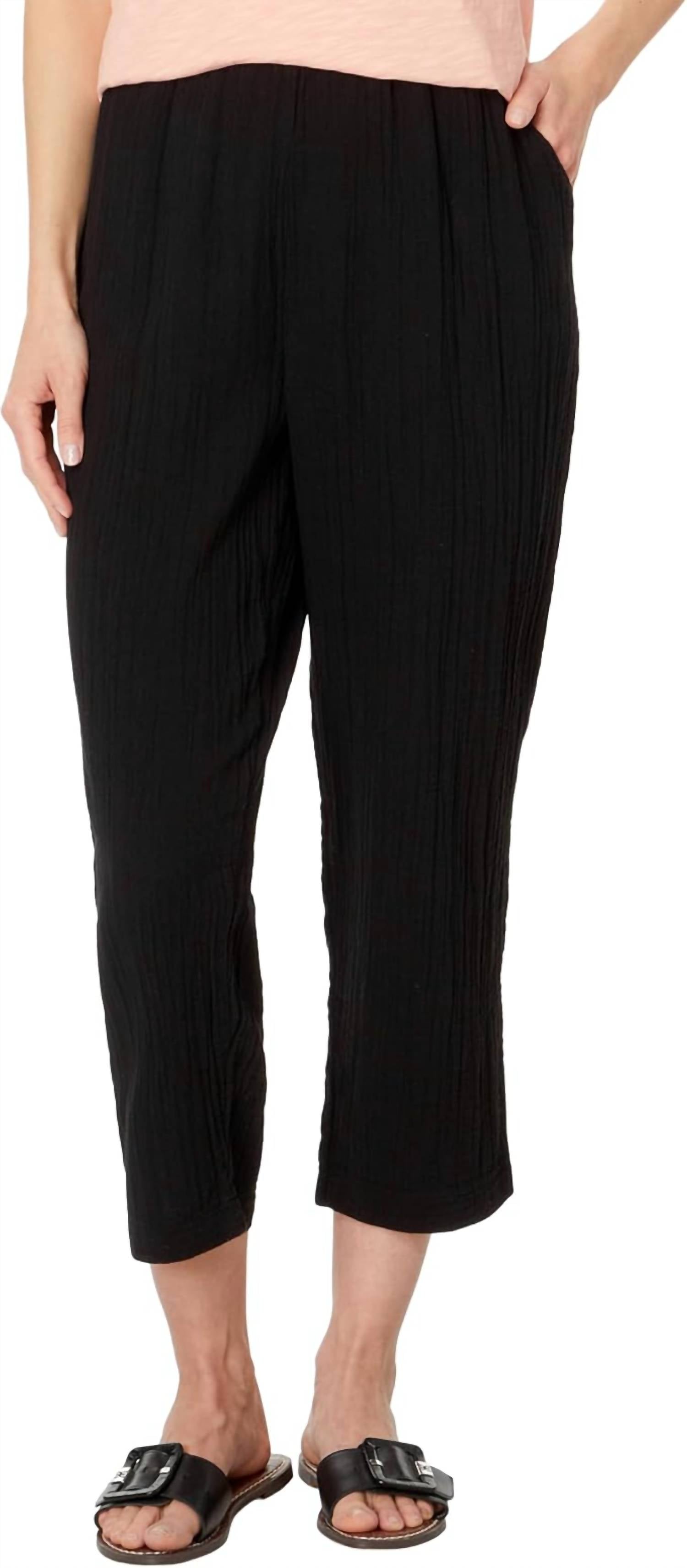 Черные удобные укороченные брюки Easy Fit Mod-O-Doc
Черные удобные укороченные брюки Easy Fit Mod-O-Doc