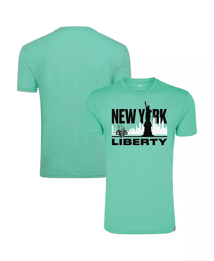 Футболка Mint New York Liberty Skyline Comfy Tri-Blend для мужчин и женщин Sportiqe
Футболка Mint New York Liberty Skyline Comfy Tri-Blend для мужчин и женщин Sportiqe