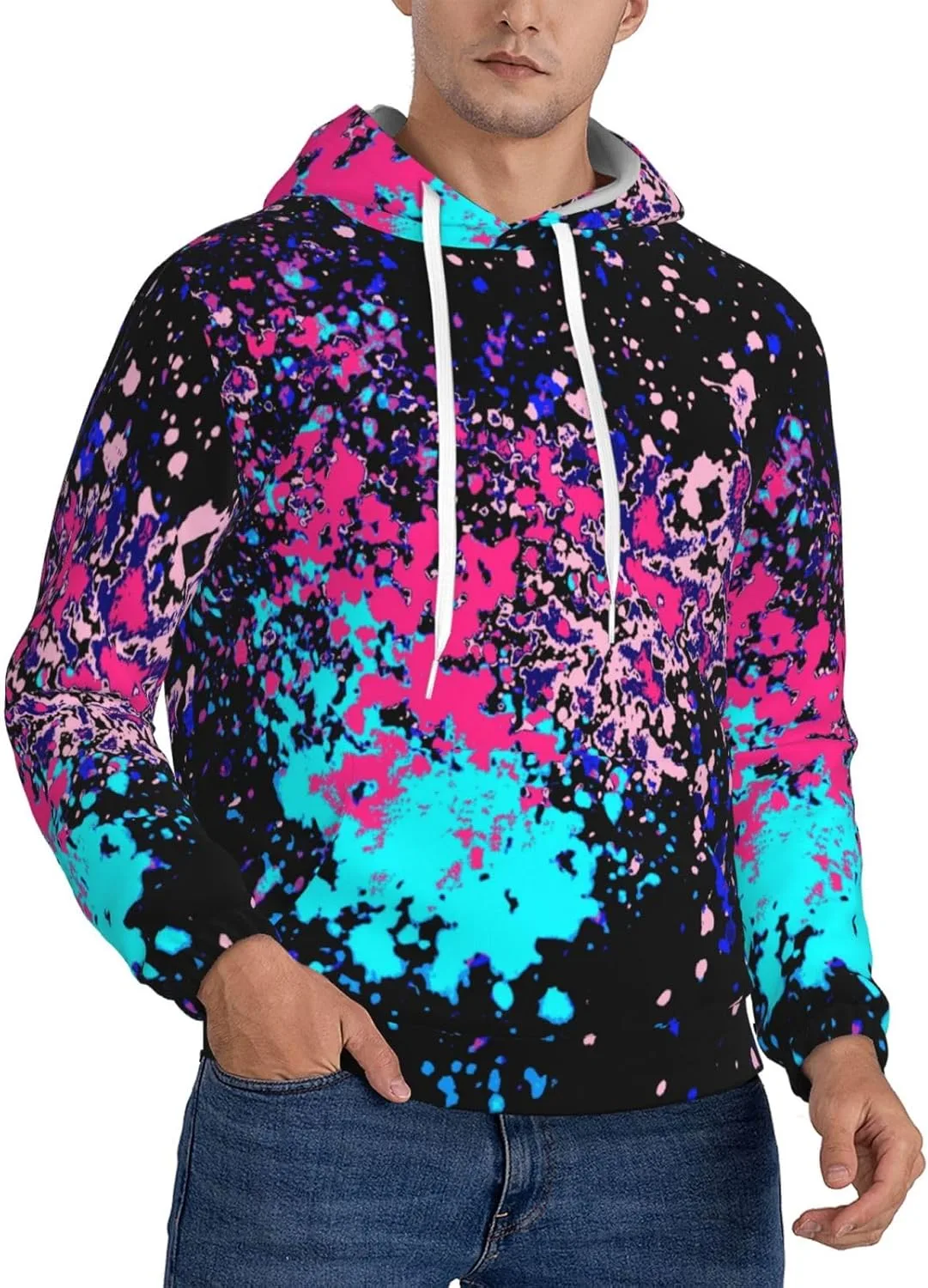 Толстовка с капюшоном Glow In Dark Splatter Neon SDERDZSE
Толстовка с капюшоном Glow In Dark Splatter Neon SDERDZSE