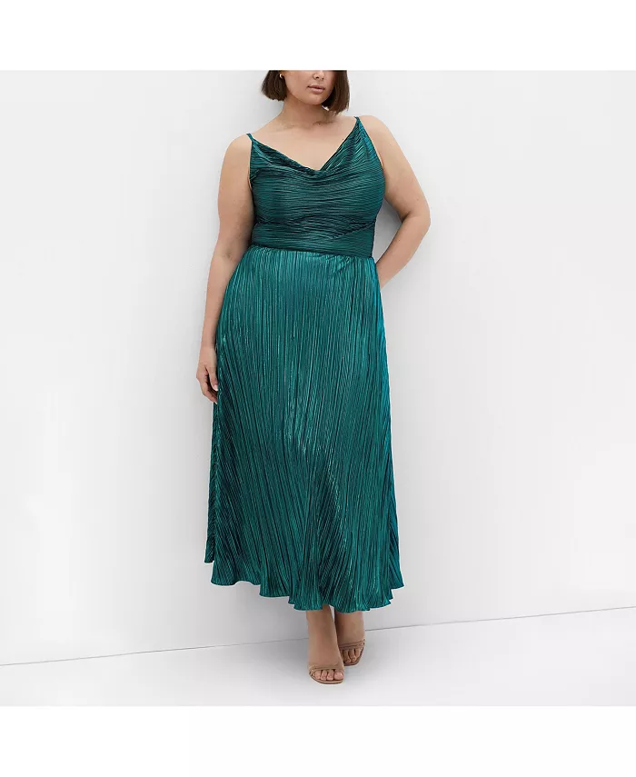 Платье с воротником-хомут Kamila больших размеров CITY CHIC, зеленый
Платье с воротником-хомут Kamila больших размеров CITY CHIC, зеленый