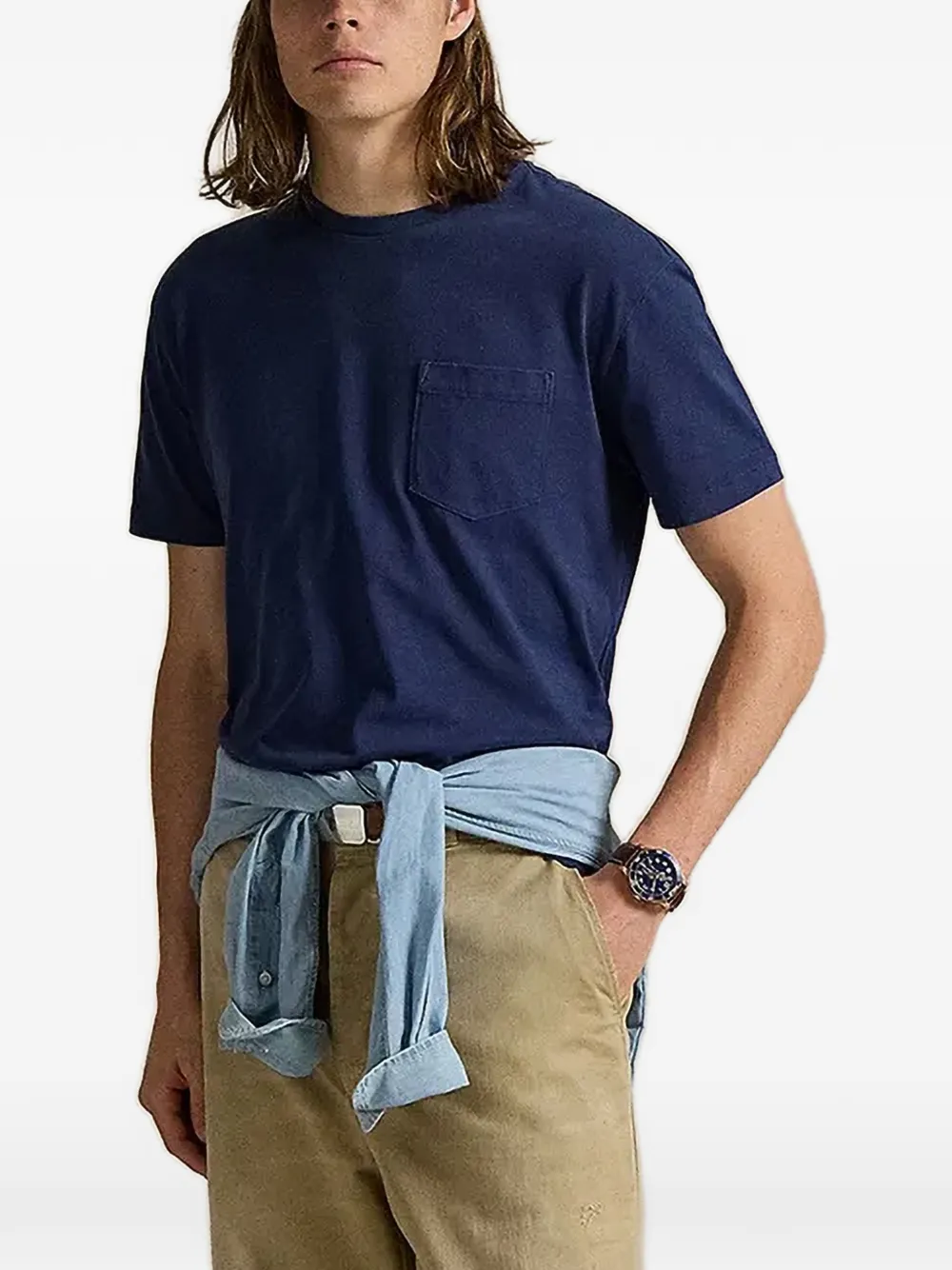 Футболка с накладным карманом Polo Ralph Lauren, синий
Футболка с накладным карманом Polo Ralph Lauren, синий