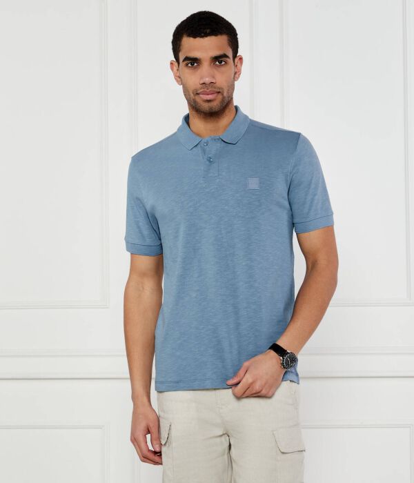 Рубашка поло Regular fit Boss Orange, синий
Рубашка поло Regular fit Boss Orange, синий