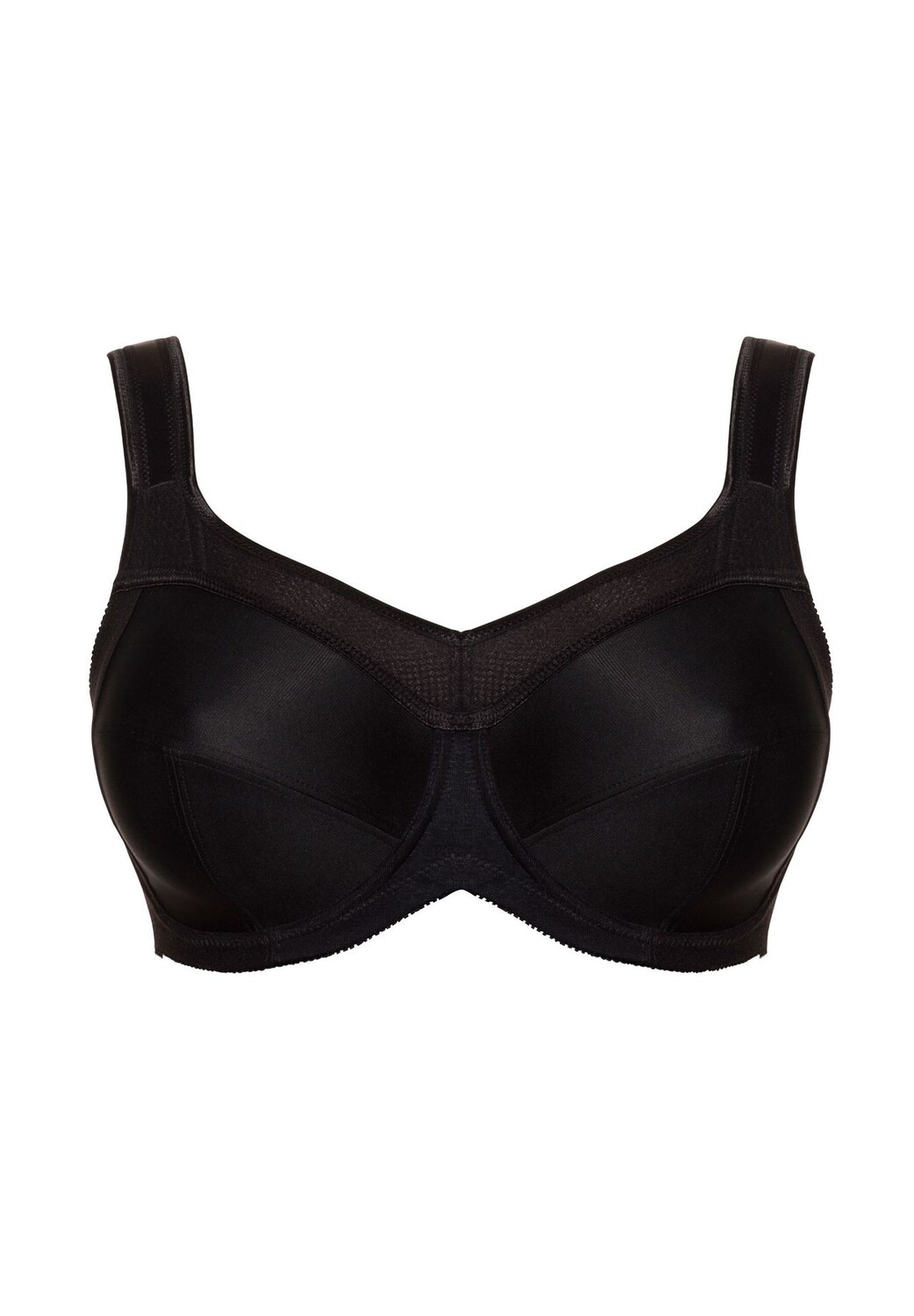 Спортивно-рельефный бюстгальтер на косточках Kate Ulla, черный
Спортивно-рельефный бюстгальтер на косточках Kate Ulla, черный