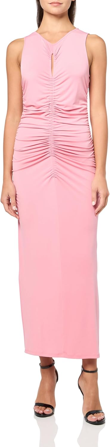 BOSS Женское платье без рукавов из джерси с защипами, Flamingo
BOSS Женское платье без рукавов из джерси с защипами, Flamingo
