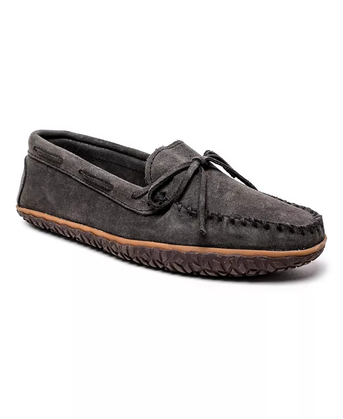 Мужские лоферы Tie Tread Minnetonka, серебряный 
Мужские лоферы Tie Tread Minnetonka, серебряный