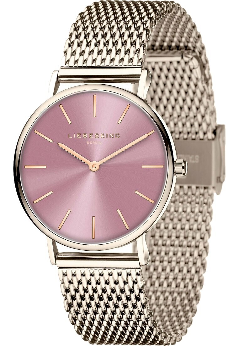 Часы Liebeskind Berlin, цвет roségold/ lila
Часы Liebeskind Berlin, цвет roségold/ lila