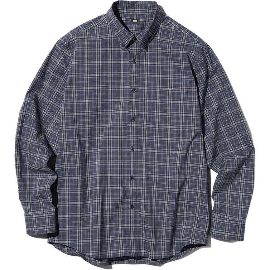 Рубашка унисекс темно-серая Uniqlo, темно-серый
Рубашка унисекс темно-серая Uniqlo, темно-серый