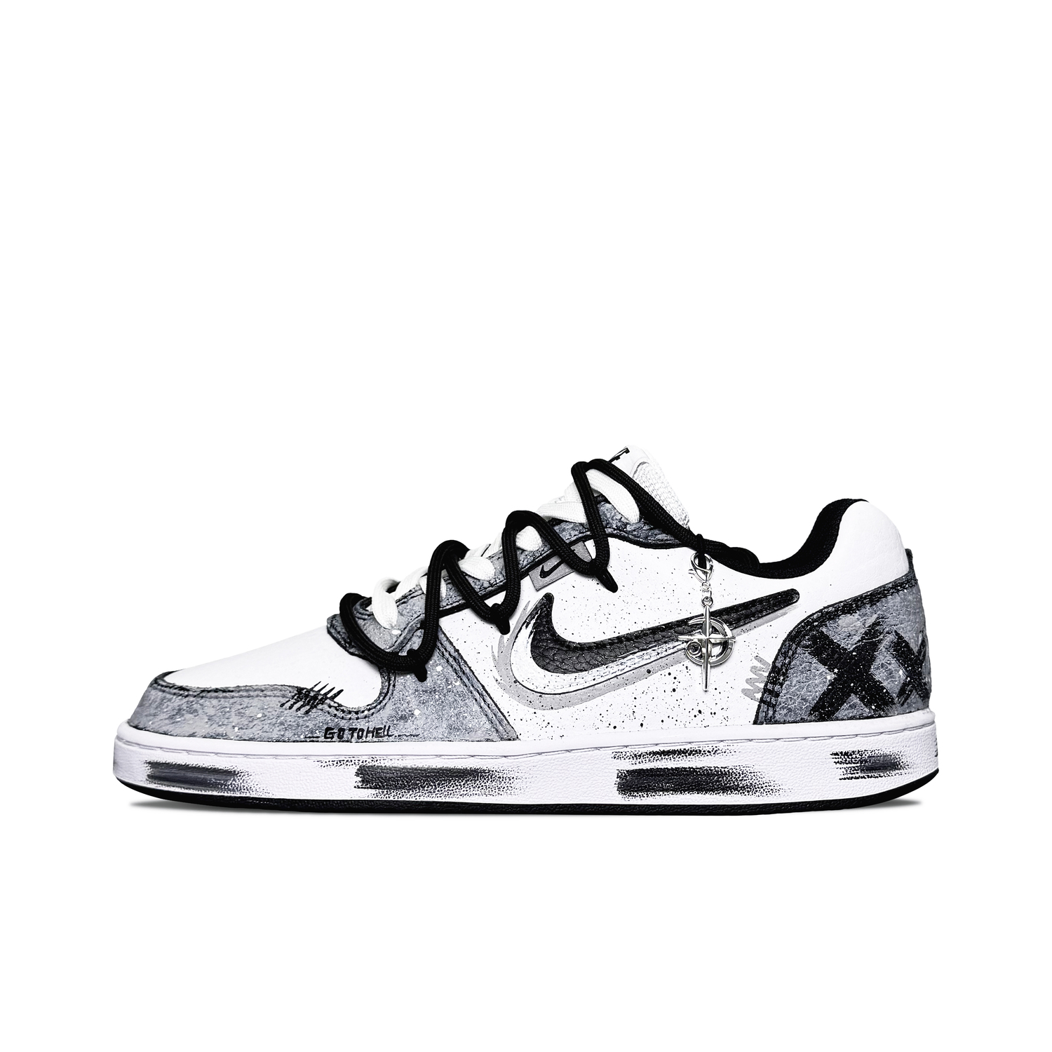 Eberson mist seeker устойчивые к истиранию низкие кроссовки для скейтбординга мужские black Nike, серый
Eberson mist seeker устойчивые к истиранию низкие кроссовки для скейтбординга мужские black Nike, серый