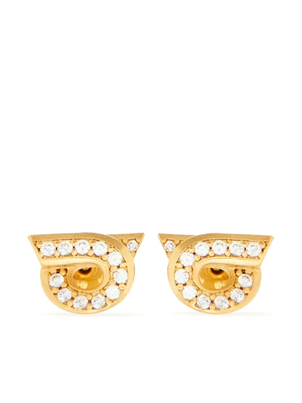 Серьги Gancini со стразами Ferragamo, золотой
Серьги Gancini со стразами Ferragamo, золотой