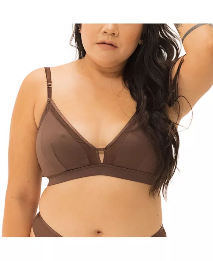 Бюстгальтер-бралетт Plus Size Nude Shade Wireless Comfort Full Covering Naked Rebellion, коричневый
Бюстгальтер-бралетт Plus Size Nude Shade Wireless Comfort Full Covering Naked Rebellion, коричневый