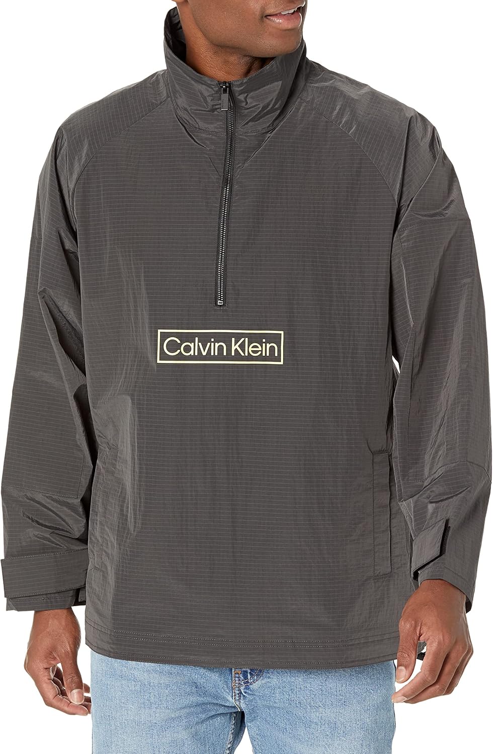 Мужская куртка Calvin Klein с логотипом Box Popover, свободного кроя, Black Beauty
Мужская куртка Calvin Klein с логотипом Box Popover, свободного кроя, Black Beauty