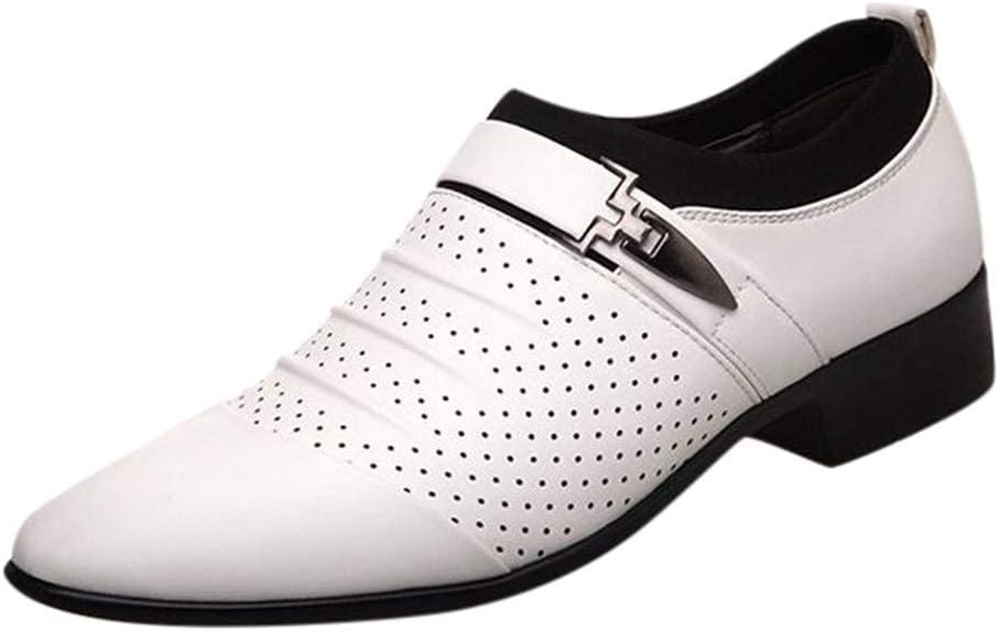 Мужские туфли BORAMAX из искусственной кожи с перфорацией, дышащие, деловые, модные, для свадьбы, с комфортным острым носком, оксфорды, белый
Мужские туфли BORAMAX из искусственной кожи с перфорацией, дышащие, деловые, модные, для свадьбы, с комфортным острым носком, оксфорды, белый