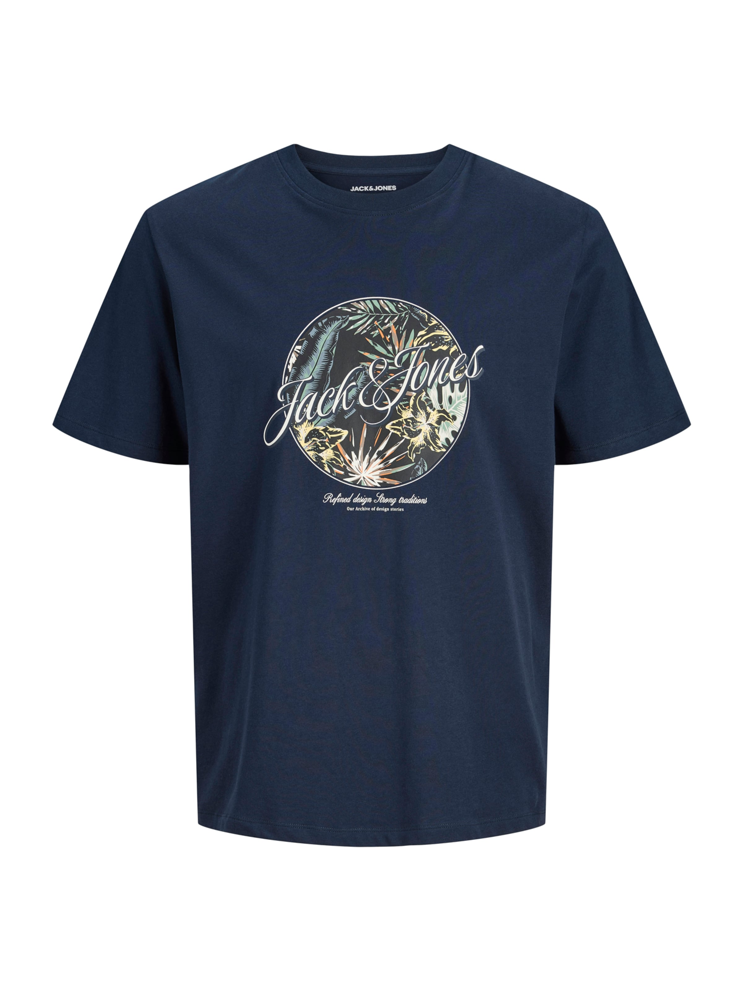 JACK & JONES Футболка 'JJHonolulu' в цвете Navy
JACK & JONES Футболка 'JJHonolulu' в цвете Navy