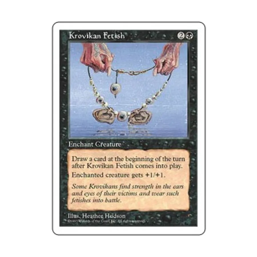 CCG Кровикан Фетиш (К), MTG - 5th Edition
CCG Кровикан Фетиш (К), MTG - 5th Edition