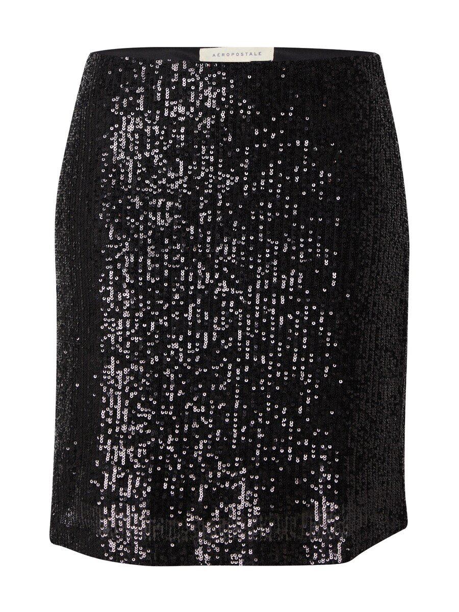 Юбка AÉROPOSTALE, черный 
Юбка AÉROPOSTALE, черный
