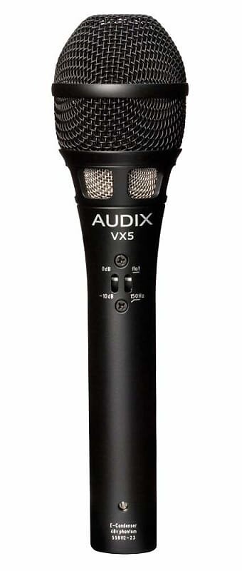 Конденсаторный микрофон Audix VX5 Handheld Supercardioid Condenser Mic
Конденсаторный микрофон Audix VX5 Handheld Supercardioid Condenser Mic