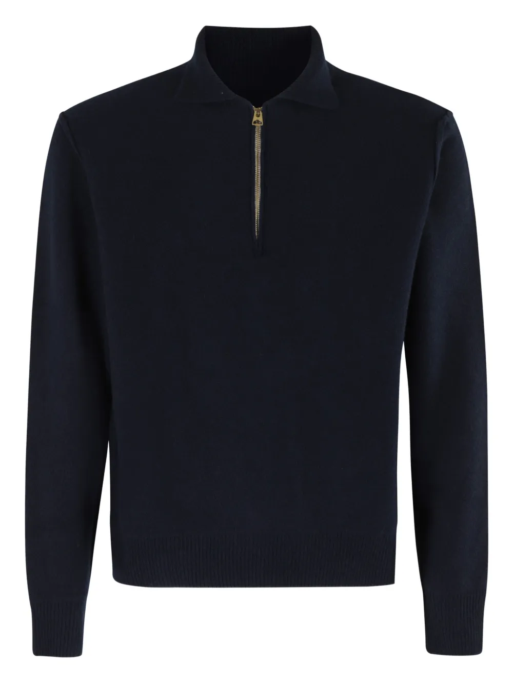 Свитер с полумолнией Fortela, синий 
Свитер с полумолнией Fortela, синий