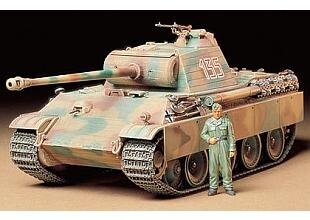 Tamiya, Panther Type G Early Version, Комплект модели, 14+
Tamiya, Panther Type G Early Version, Комплект модели, 14+