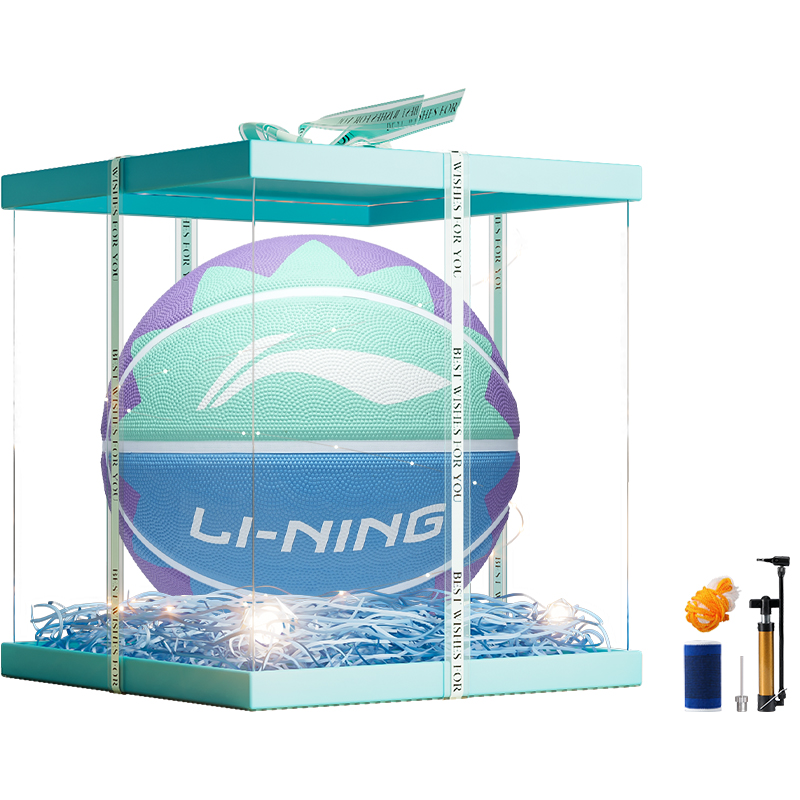 LINING Резиновый баскетбольный мяч black white размер 7 для соревнований и тренировок unisex
LINING Резиновый баскетбольный мяч black white размер 7 для соревнований и тренировок unisex