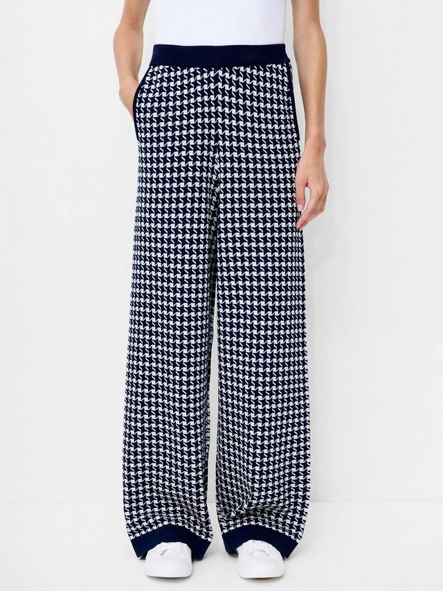 Брюки Gloria Jacquard Knit с широкими штанинами French Connection, Navy/Multi
Брюки Gloria Jacquard Knit с широкими штанинами French Connection, Navy/Multi