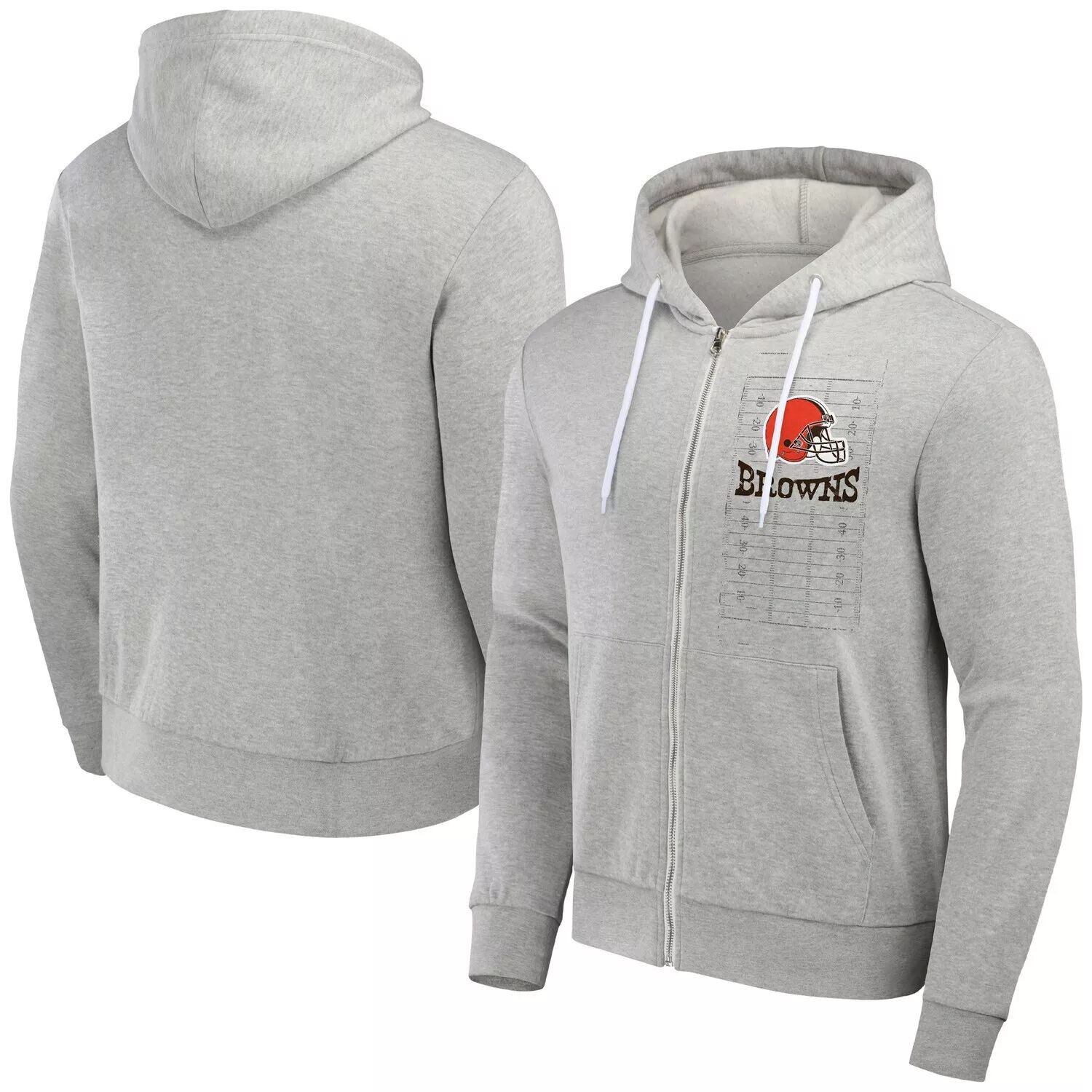 Мужская толстовка с молнией во всю длину из коллекции NFL x Darius Rucker от Fanatics Heather Grey Cleveland Browns Domestic
Мужская толстовка с молнией во всю длину из коллекции NFL x Darius Rucker от Fanatics Heather Grey Cleveland Browns Domestic