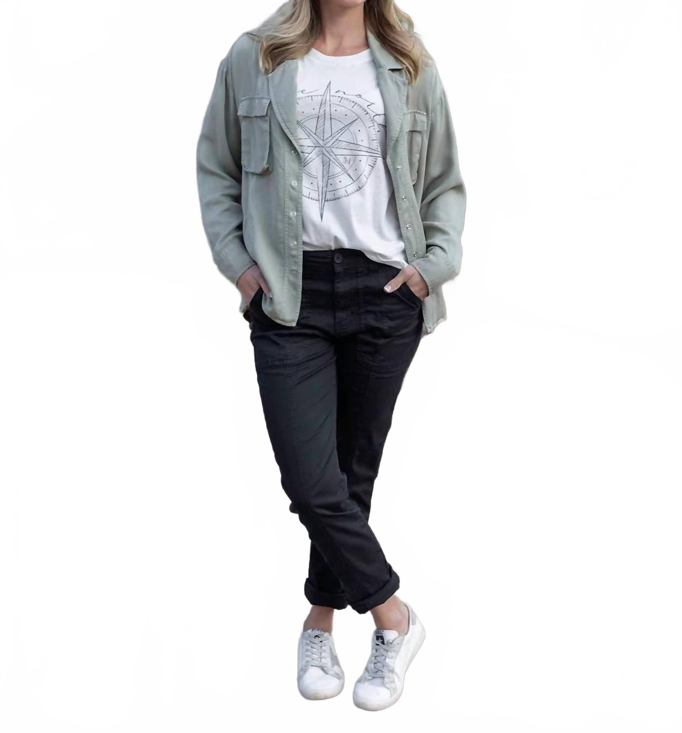 Брюки-карго Camper черного цвета Grace And Lace, черный
Брюки-карго Camper черного цвета Grace And Lace, черный