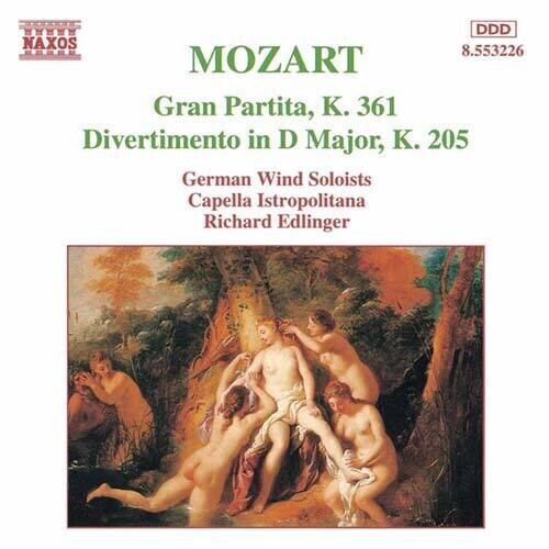 CD диск Mozart: Gran Partita & Divertimento , K.205
CD диск Mozart: Gran Partita & Divertimento , K.205