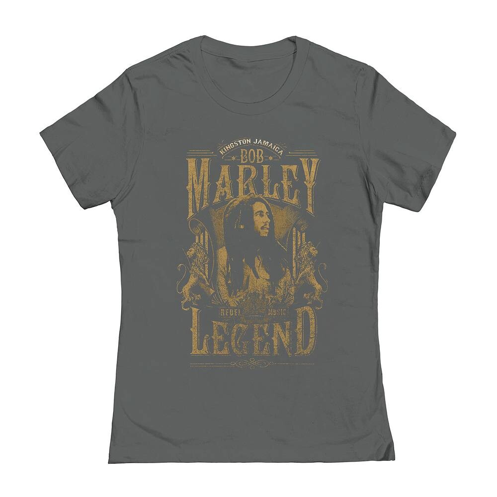 Футболка с рисунком Bob Marley Legend для юниоров Licensed Character, цвет Charcoal
Футболка с рисунком Bob Marley Legend для юниоров Licensed Character, цвет Charcoal