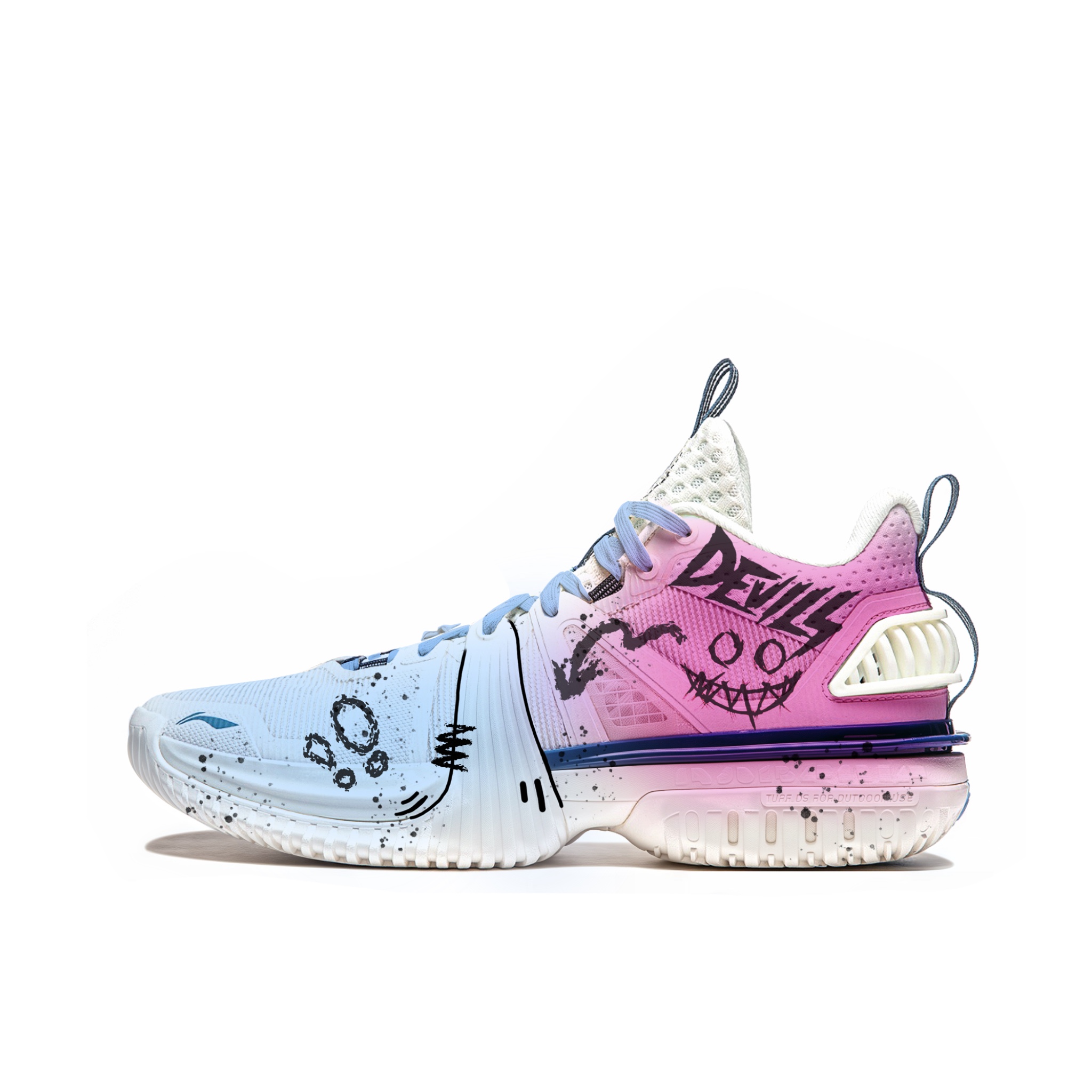 LINING Баскетбольные кроссовки Storm 2024 с амортизацией, износостойкие, дышащие, низкие, мужские, сине-розовые
LINING Баскетбольные кроссовки Storm 2024 с амортизацией, износостойкие, дышащие, низкие, мужские, сине-розовые