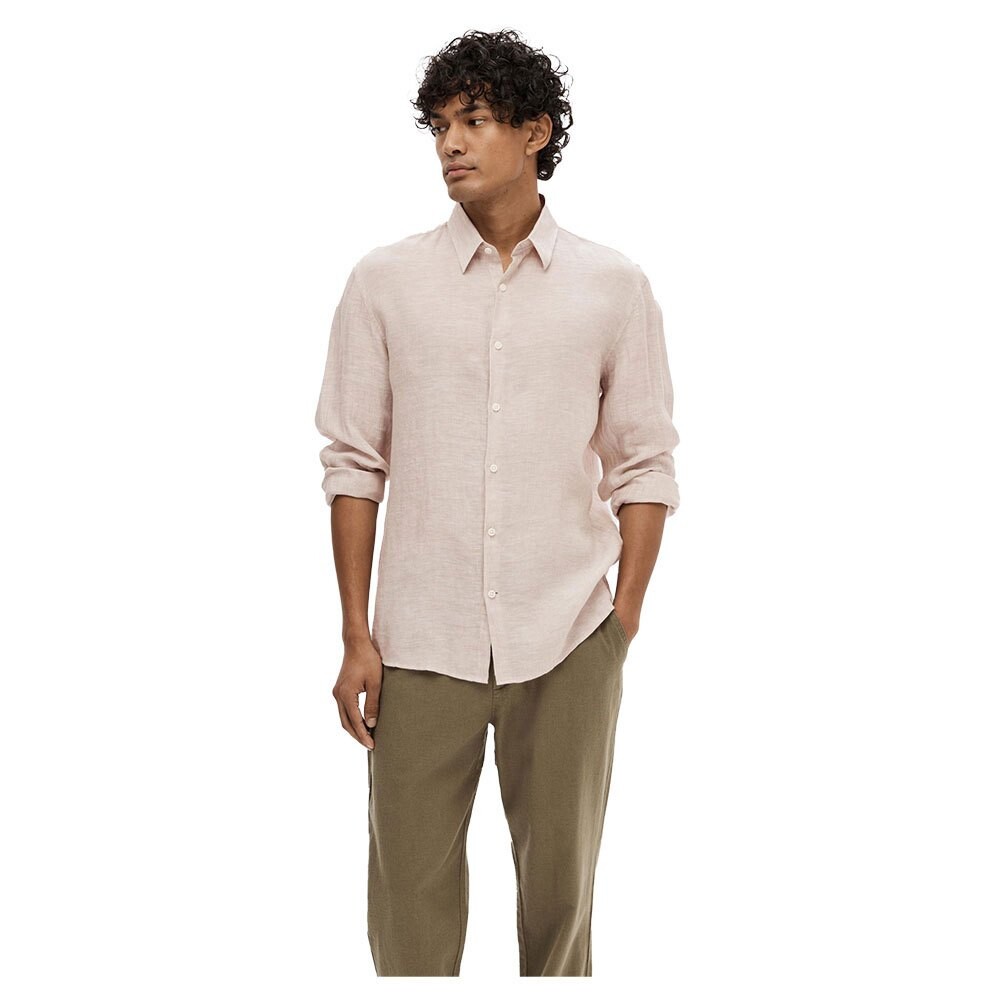 Рубашка с длинным рукавом Selected Regkylian, бежевый
Рубашка с длинным рукавом Selected Regkylian, бежевый