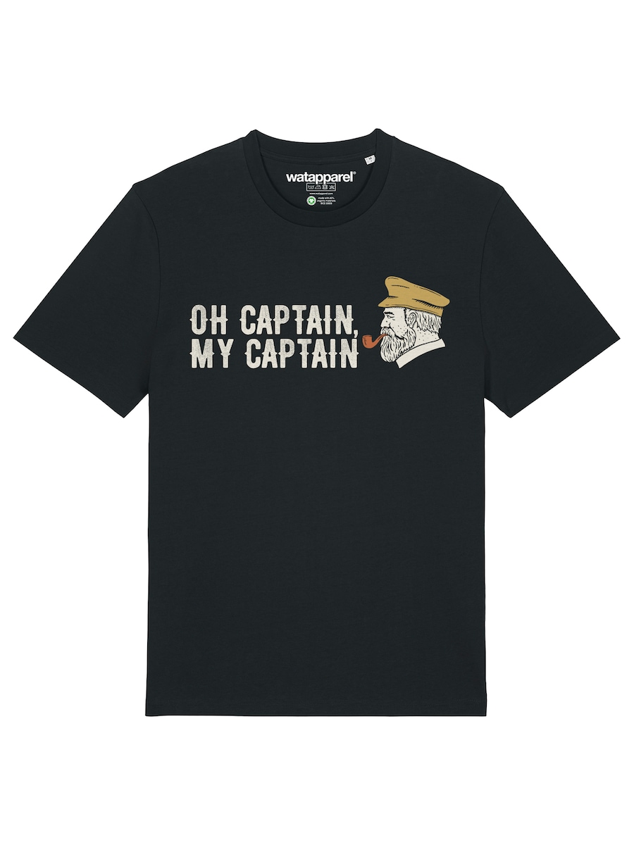 Рубашка Watapparel Oh Captain My Captain, черный
Рубашка Watapparel Oh Captain My Captain, черный