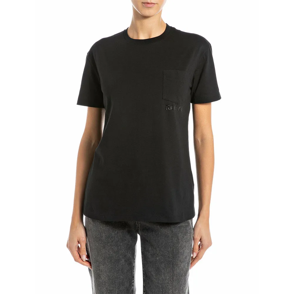 Футболка с коротким рукавом Replay W3416A.000.23732P, черный
Футболка с коротким рукавом Replay W3416A.000.23732P, черный