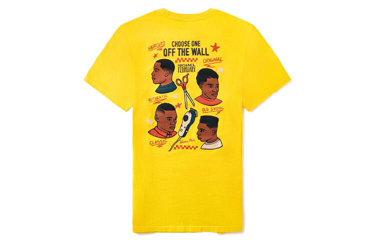 Футболка Майки унисекс желтая Vans, желтый 
Футболка Майки унисекс желтая Vans, желтый