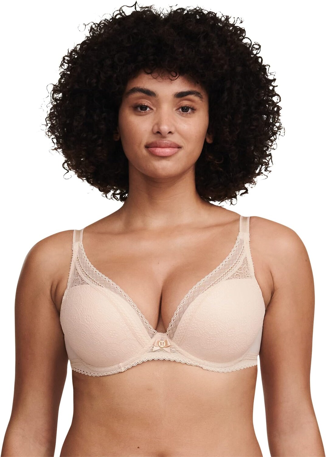 Кружевной бюстгальтер Festivite с глубоким вырезом Chantelle, цвет Nude Blush
Кружевной бюстгальтер Festivite с глубоким вырезом Chantelle, цвет Nude Blush